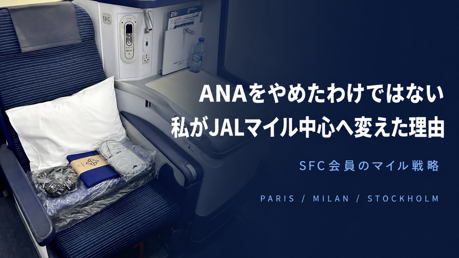 ANA ビジネスクラスシート