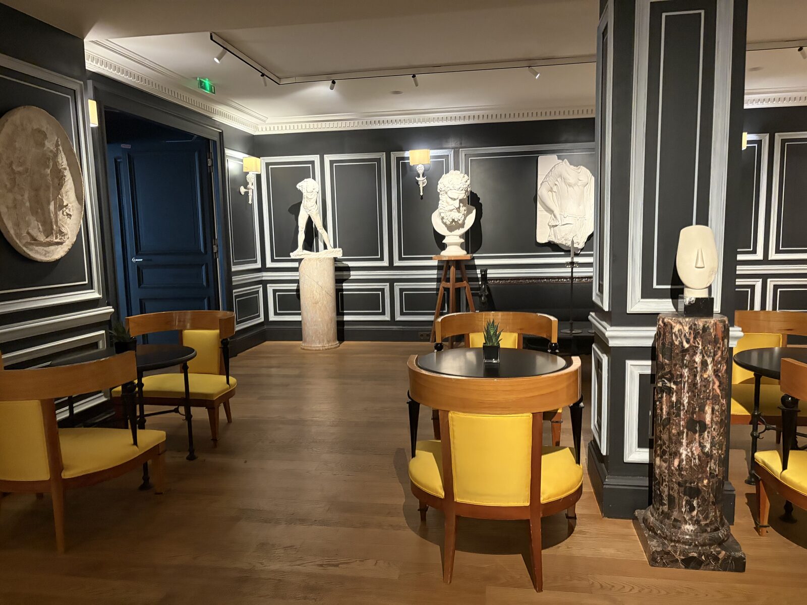 Hôtel de Berriのレセプション