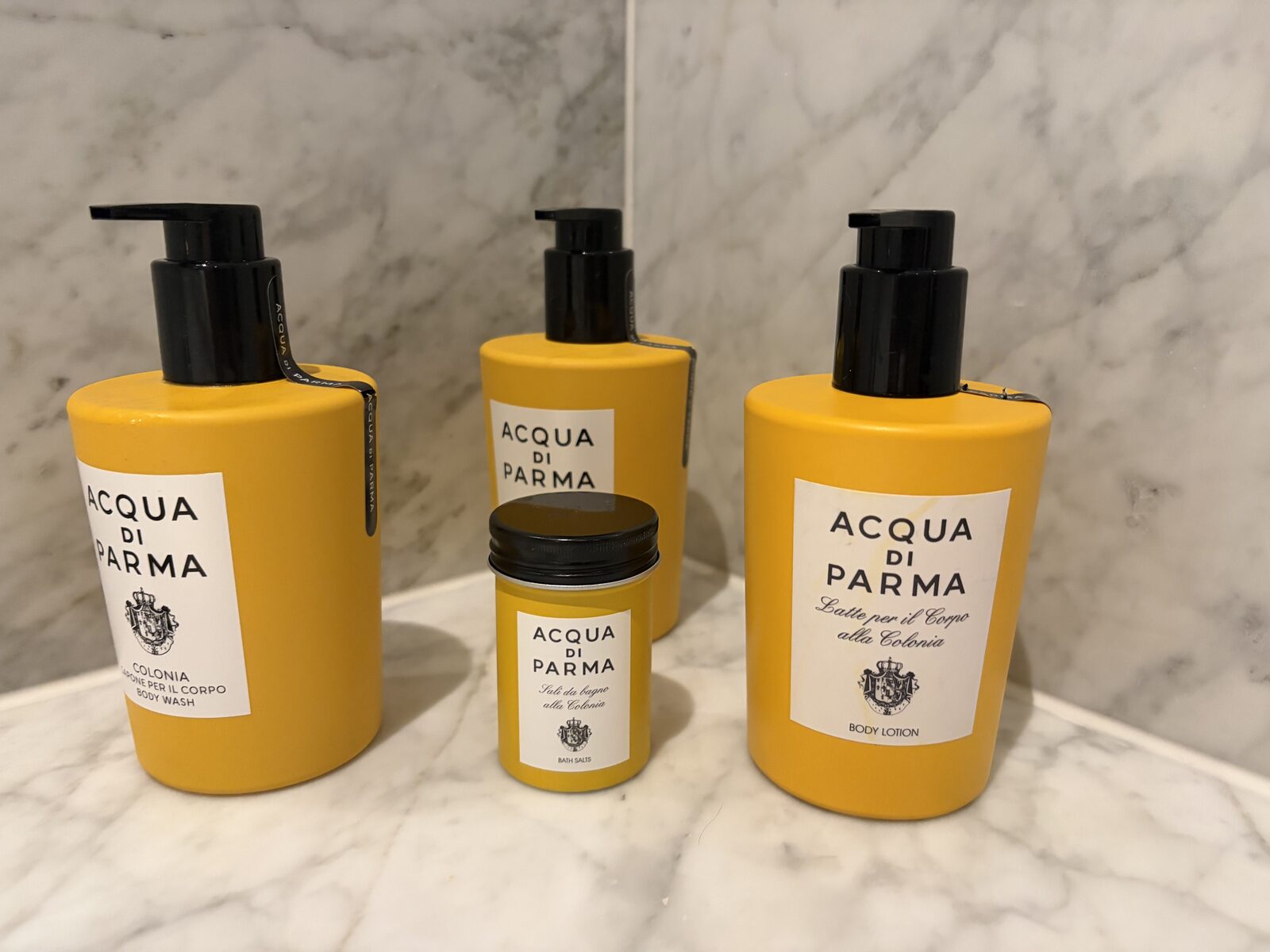 Hôtel de BerriのAcqua di Parmaバスアメニティ